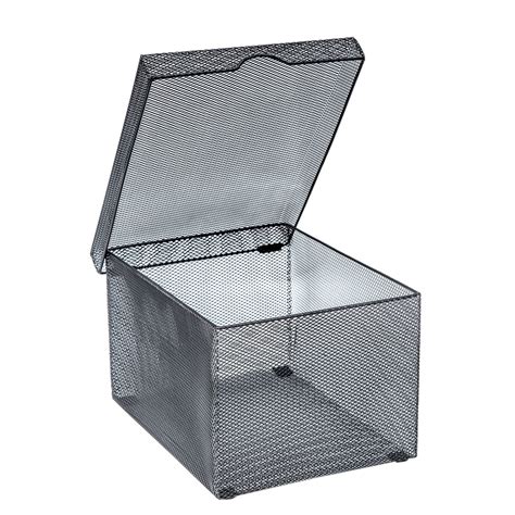 metal cd dvd storage boxes|dvd storage boxes with lids.